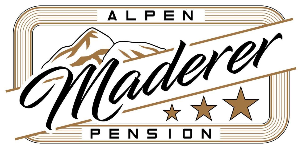 Apart Alpenpension Maderer Гашум Экстерьер фото